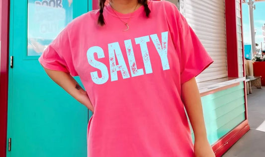 Salty (light blue) - Graphic T-Shirt