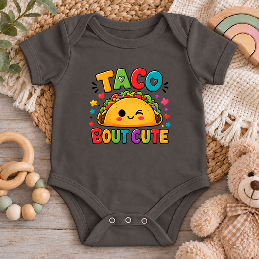 Taco Bout Cute Graphic Onesie