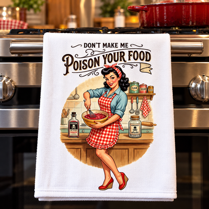 Coffee, Chaos and Sarcasm Decorative Kitchen Towels