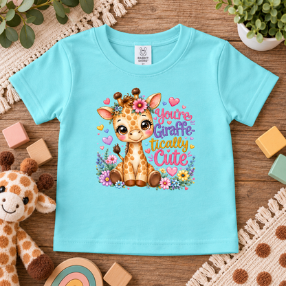 You're Giraffe-tically Cute Toddler Graphic T-Shirt