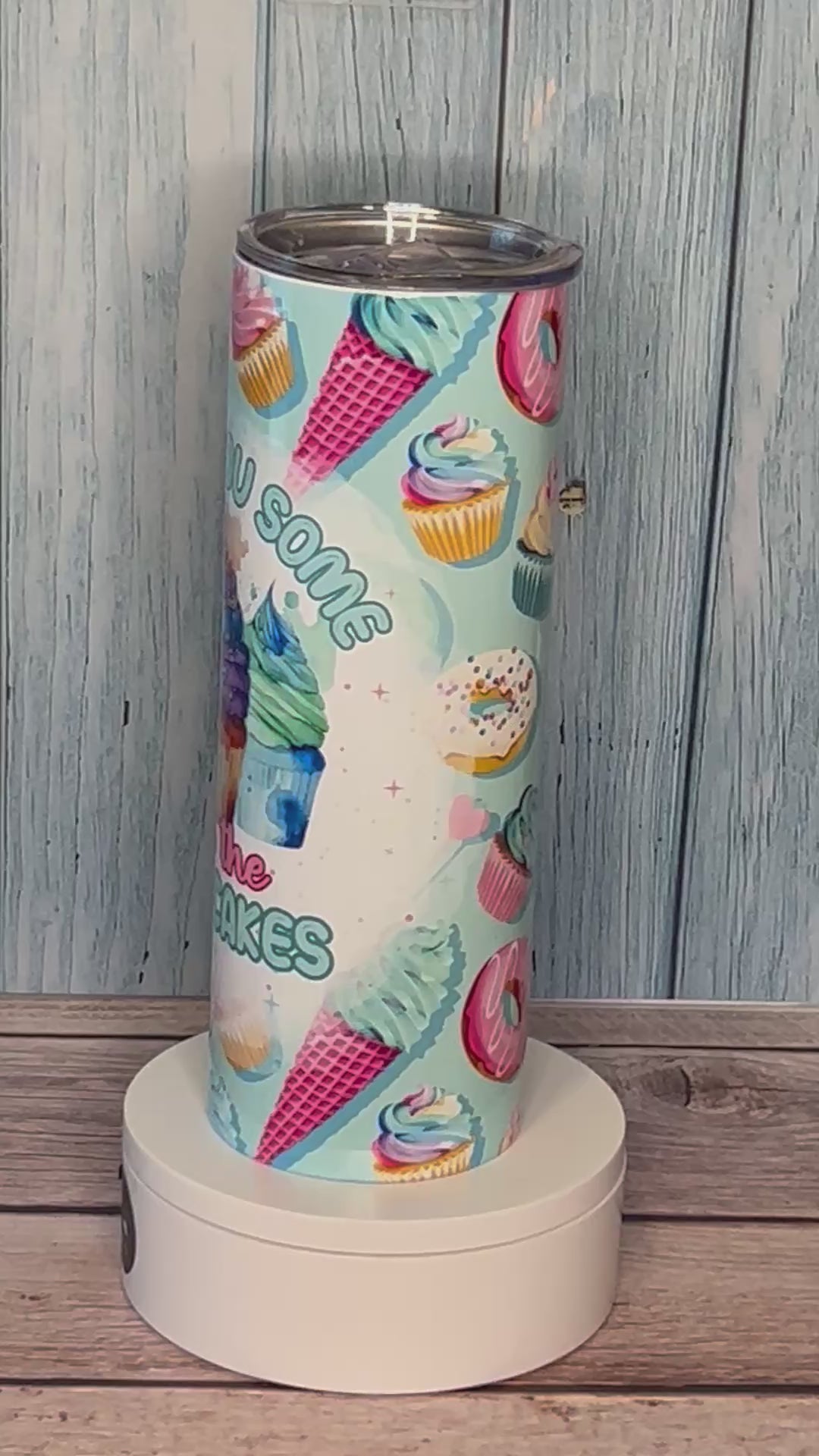 I Baked You Some Shut The Fucupcakes / 20 oz Tumbler